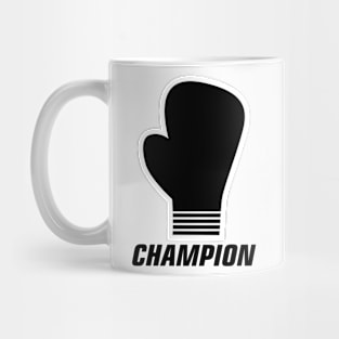 Athletic champion workout t shirt for athletes and sportspersons. Mug